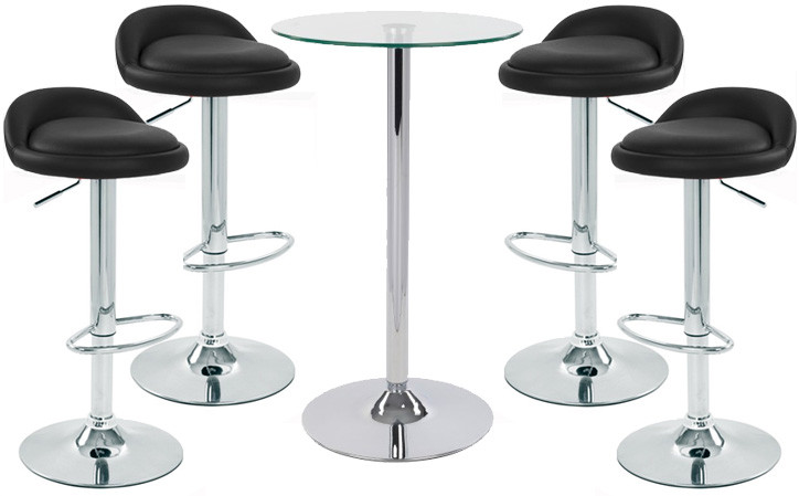 An image of Sofia Kitchen Bar Stool and Como Table Package