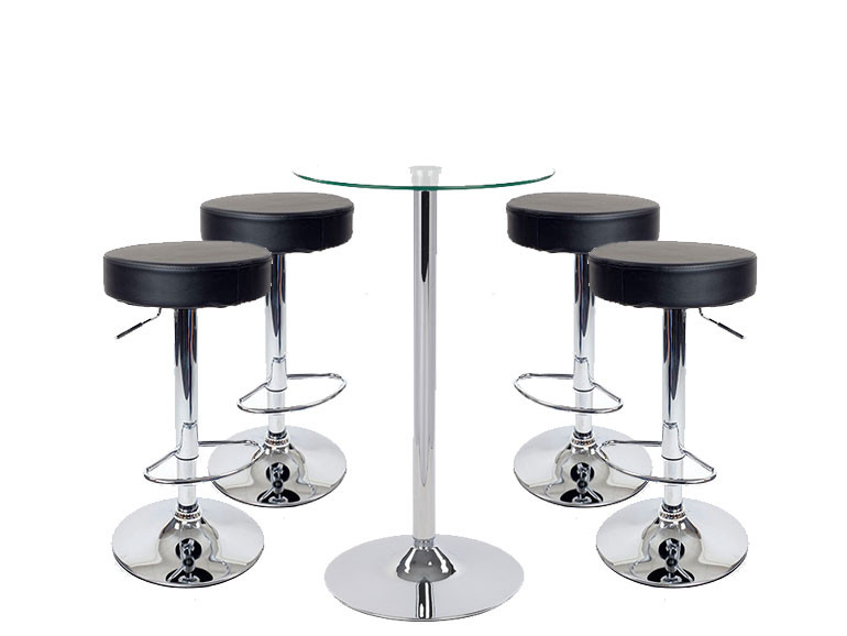 An image of Semplice Bar Stool and Como Table Package