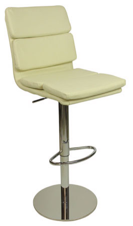 An image of Deluxe Moderno Bar Stool Cream