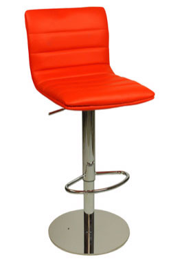 An image of Deluxe Aldo Bar Stool Red