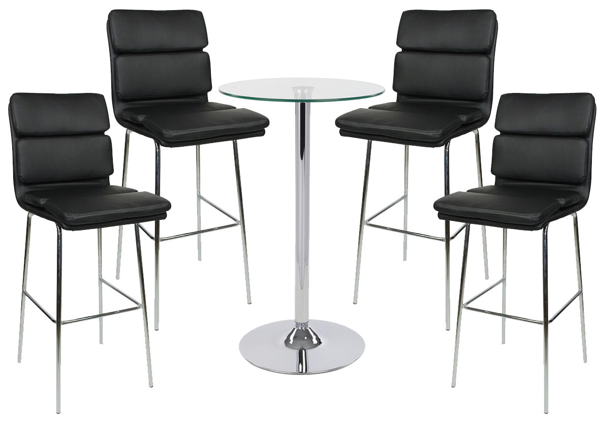 An image of Moderno Fixed Height Bar Stool and Como Table Package