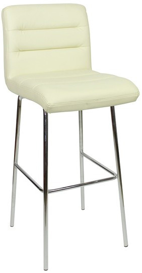 An image of Luscious Fixed Height Bar Stools Cream