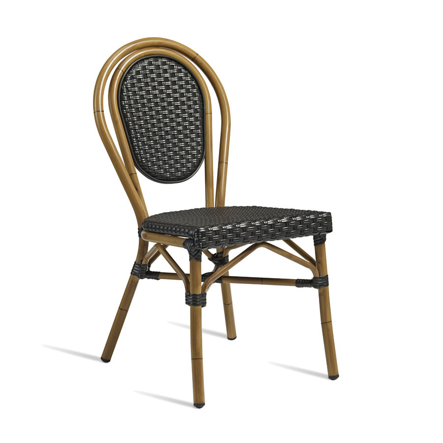 An image of Time Side Chair Black