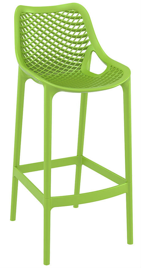 An image of Spring Bar Stool Tropical Green