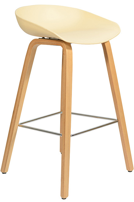 An image of Cream Equator Bar Stool